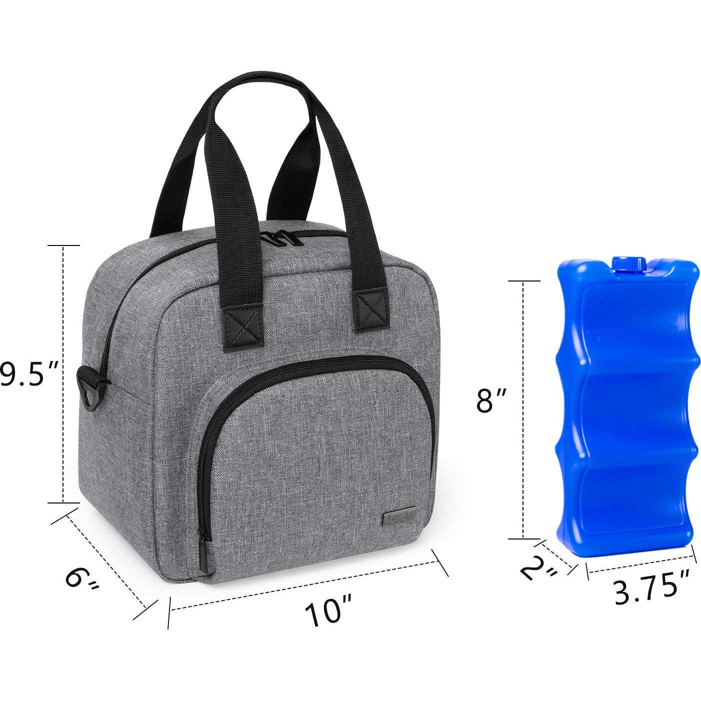 Bolsa de Enfriamiento de Leche Materna LUXJA Gris - Capacidad 6 Botellas