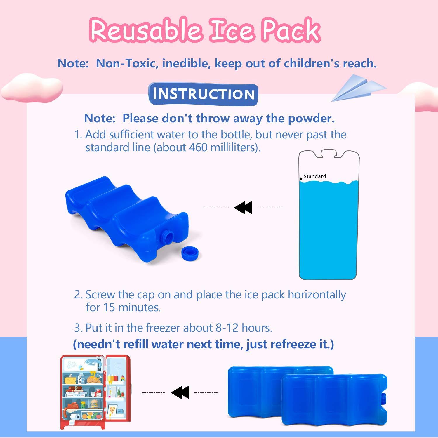 Bolsa de Enfriamiento de Leche Materna LUXJA Gris - Capacidad 6 Botellas