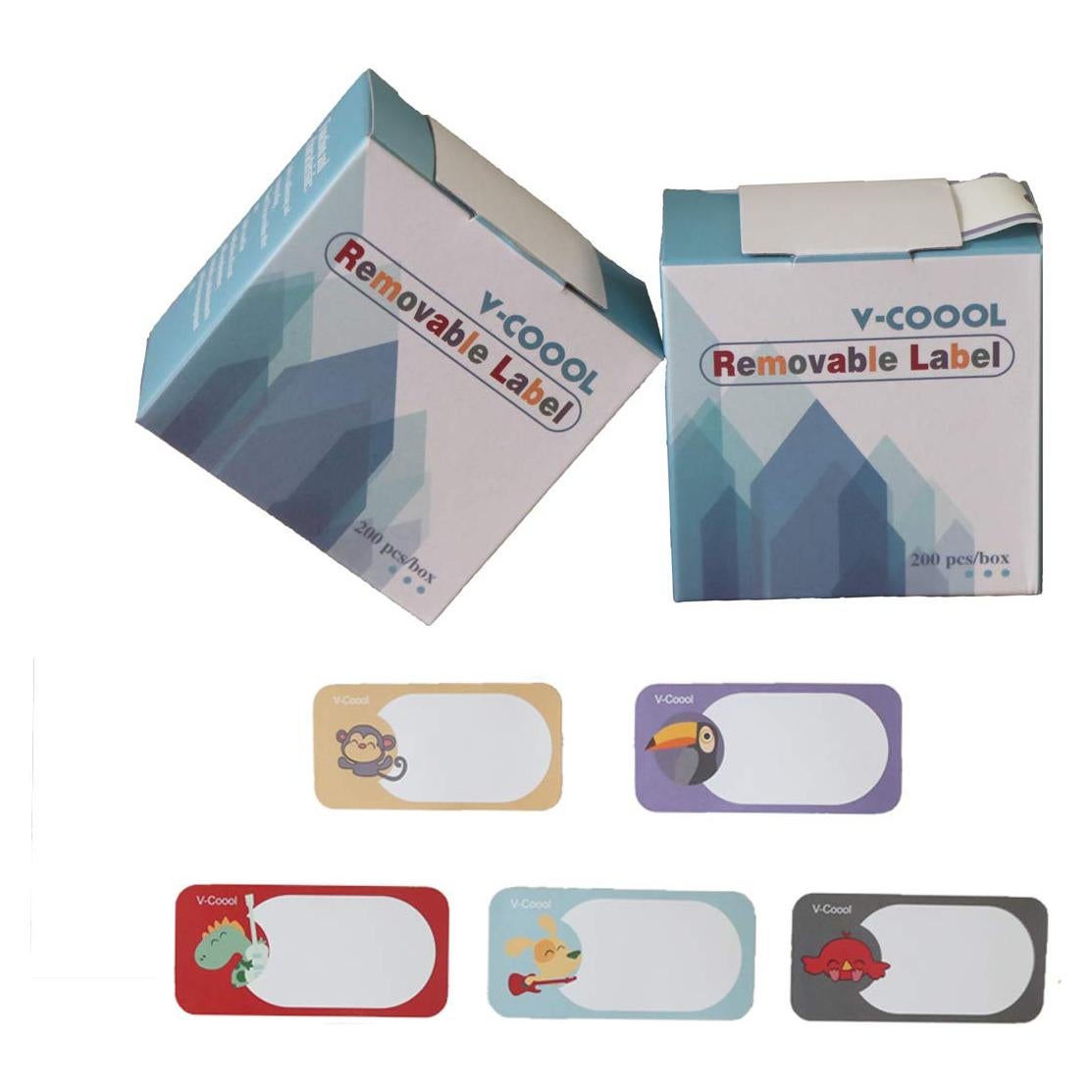 Etiquetas Impermeables Autoadhesivas 400pcs para Botellas y Tarros