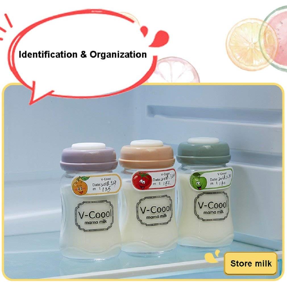 Etiquetas Impermeables Autoadhesivas 400pcs para Botellas y Tarros