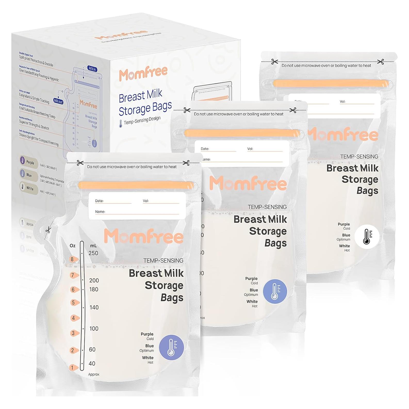 Bolsas de Almacenamiento de Leche Materna HORIGEN - 100 Unidades