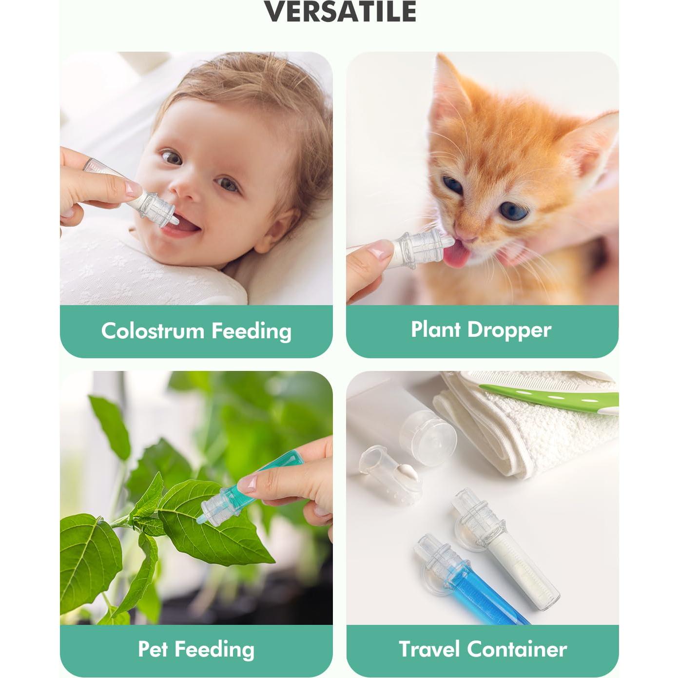 Kit de Recolección de Calostro DEARLOMUM 6ml 6pcs Reutilizable