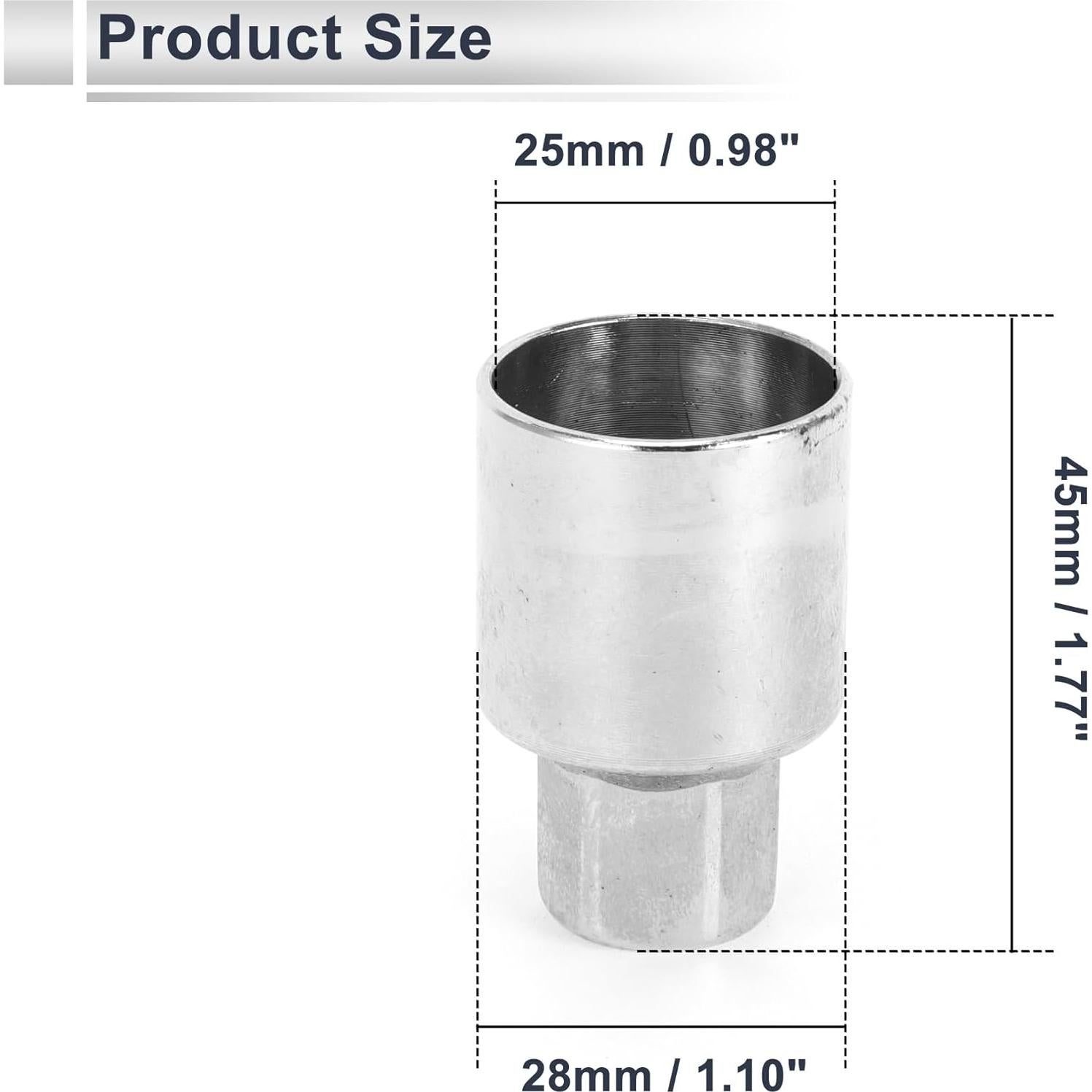 Tuerca de Bloqueo de Rueda RATCHROLL #804 para Jeep y Dodge