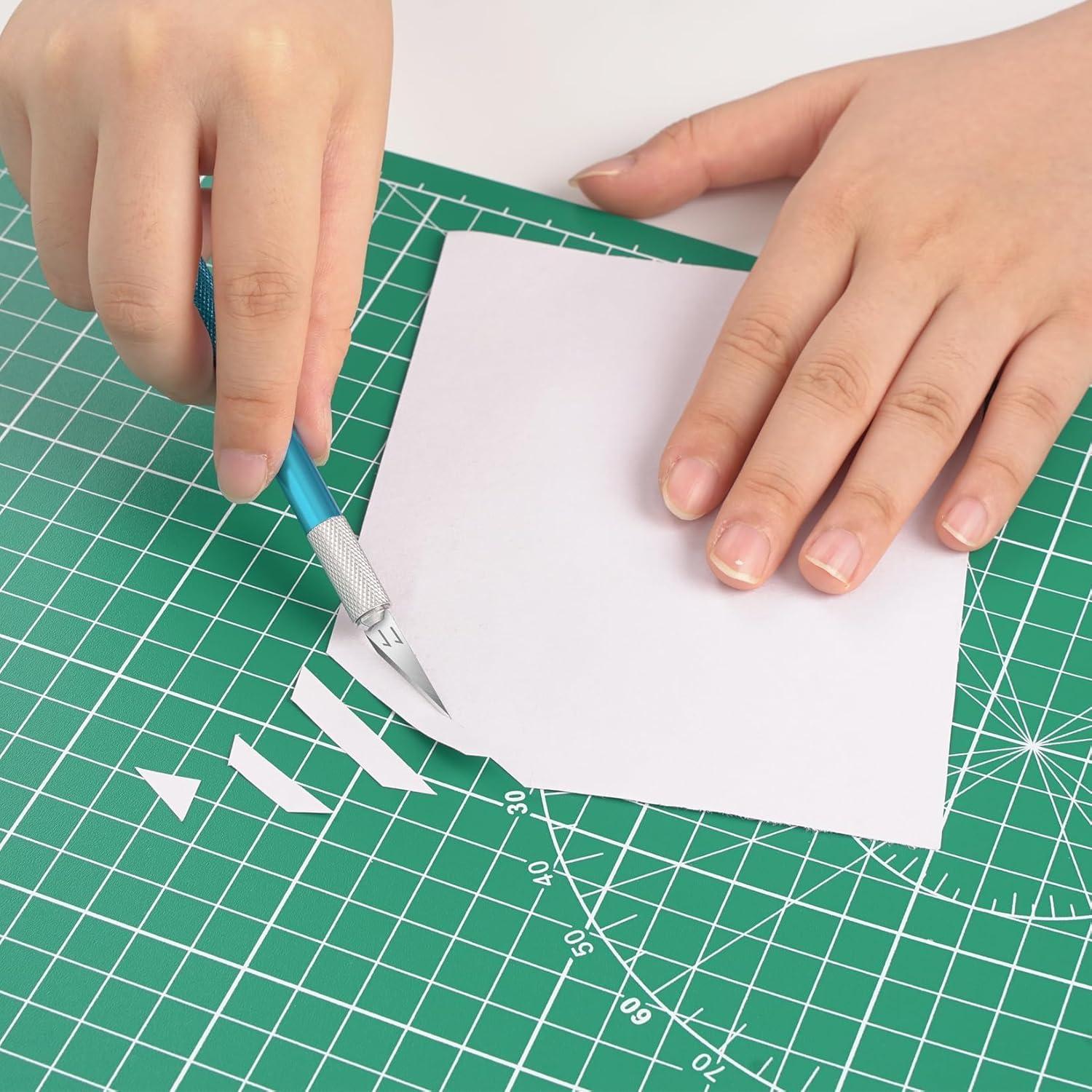 Alfombrilla de Corte DIYSELF 20x15cm PVC Autocurativa Verde