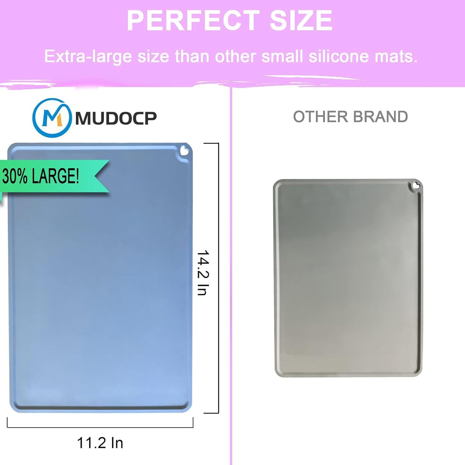 Manteles de Silicona Mudocp para Niños - 3 Piezas Antideslizantes