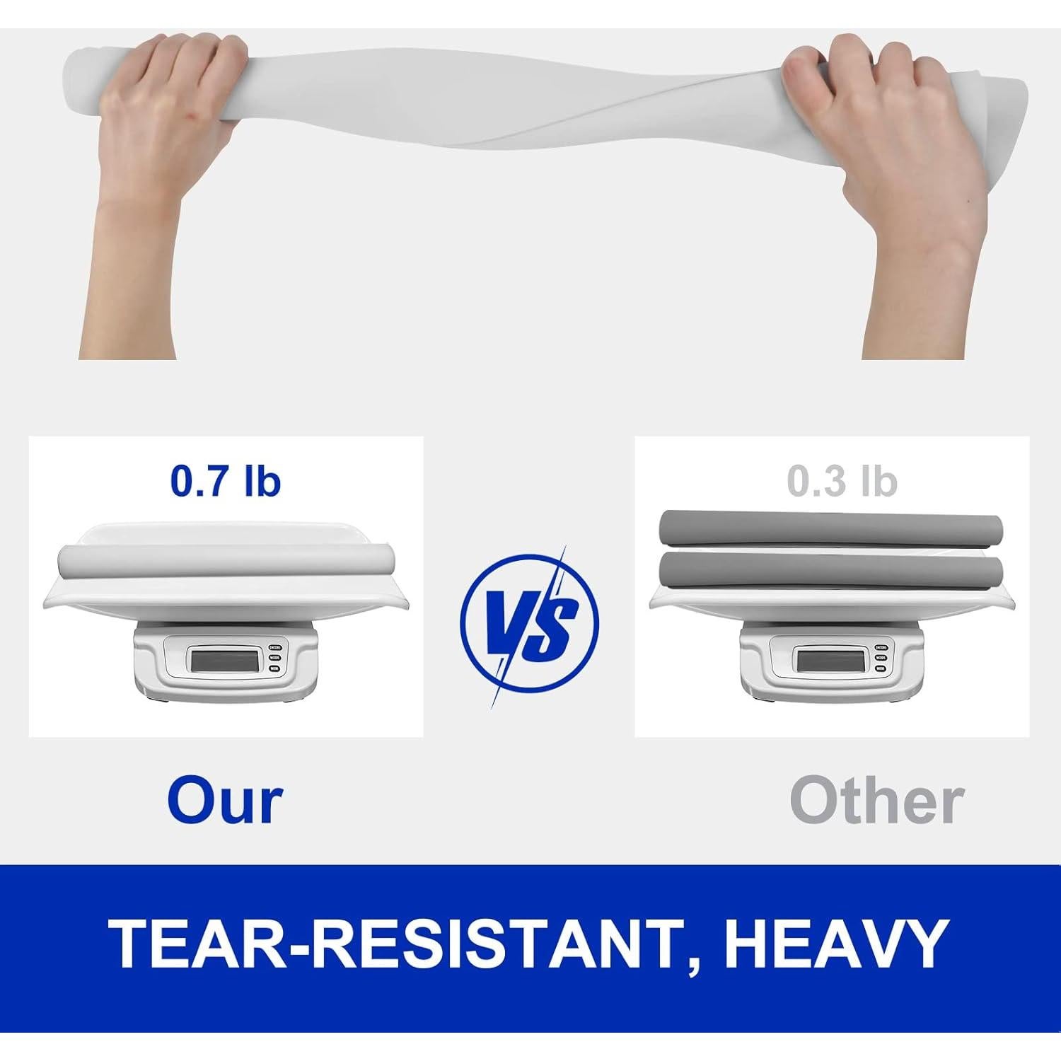 Alfombrilla de Silicona Antideslizante Kazualv 60x40cm Resistente Calor