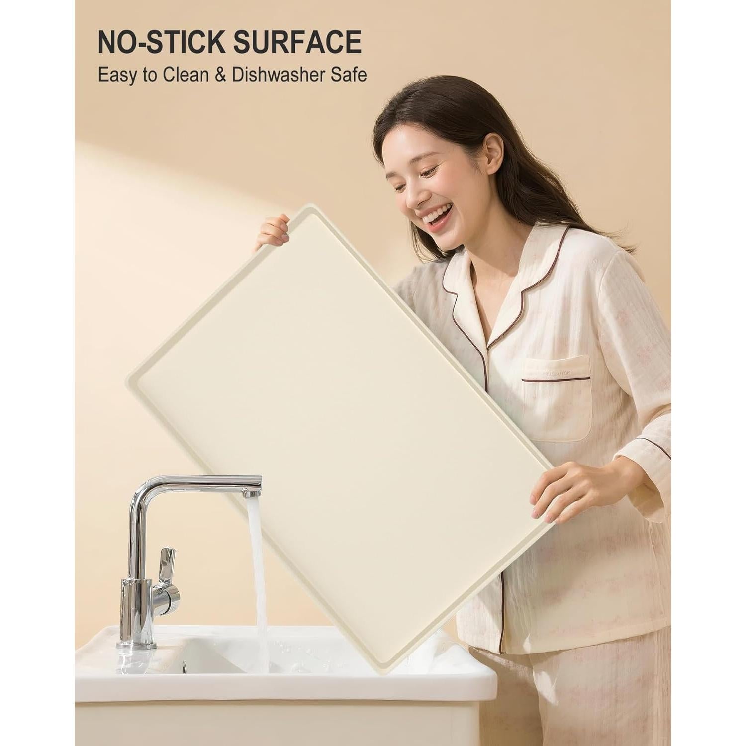 Alfombrilla de Silicona NPOOYI 40.64x60.96cm Antideslizante