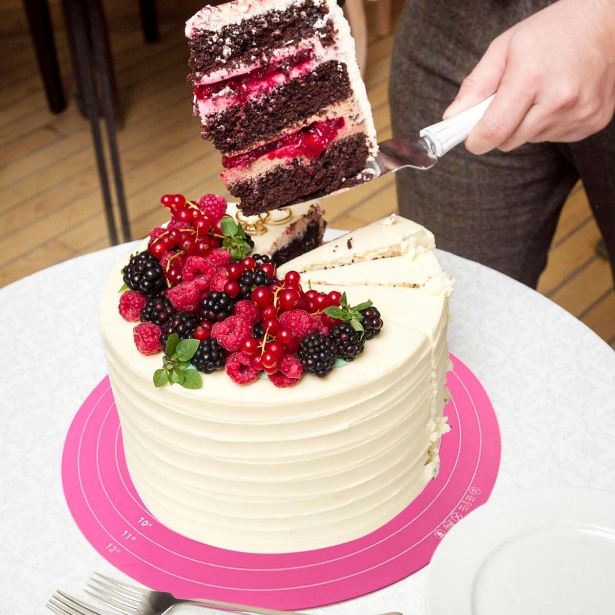 Alfombrilla de Silicona Rosa Qoaimu 30 cm Antiadherente