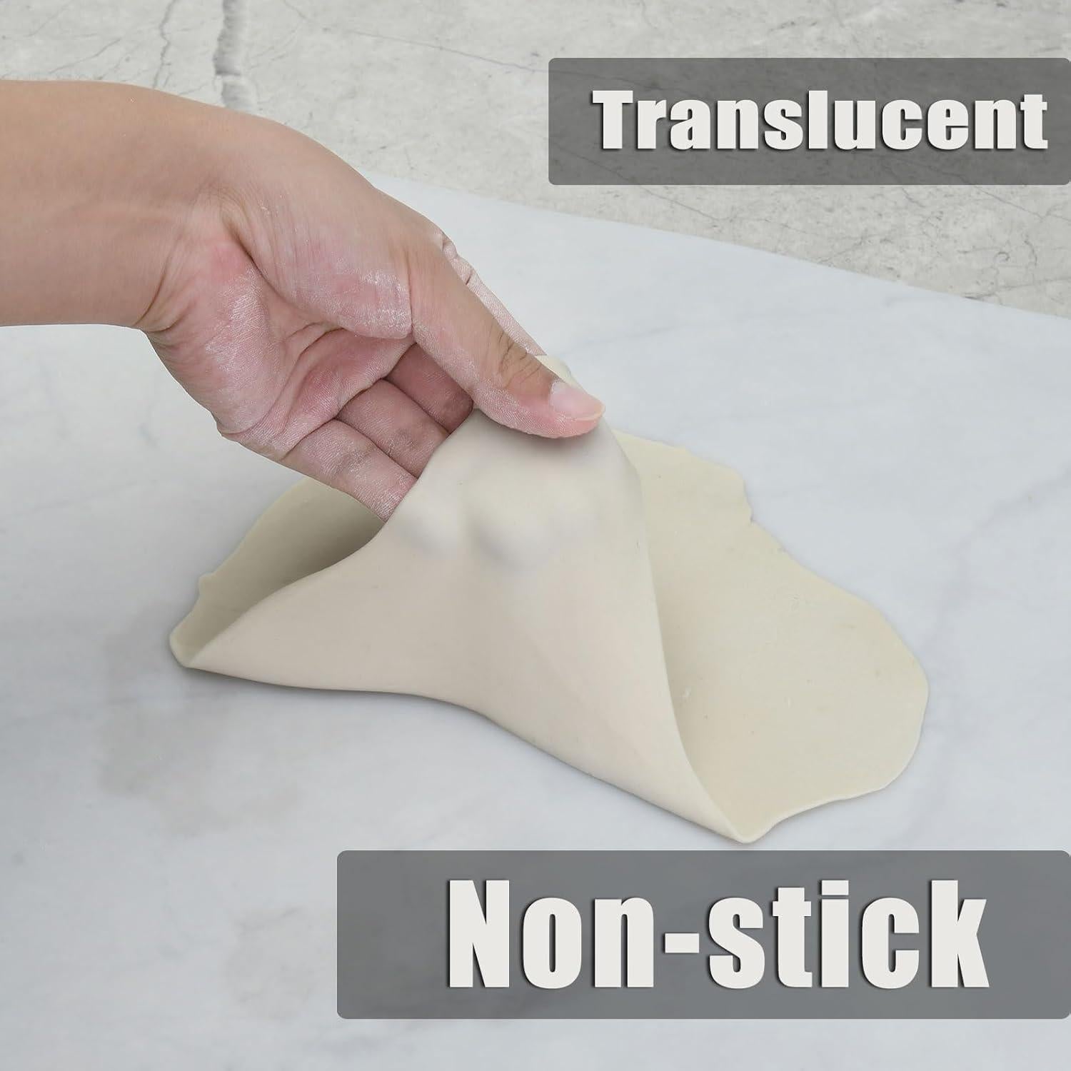 Juego de 2 Tapetes de Silicona Gruesa Folksy Super 71x50 cm