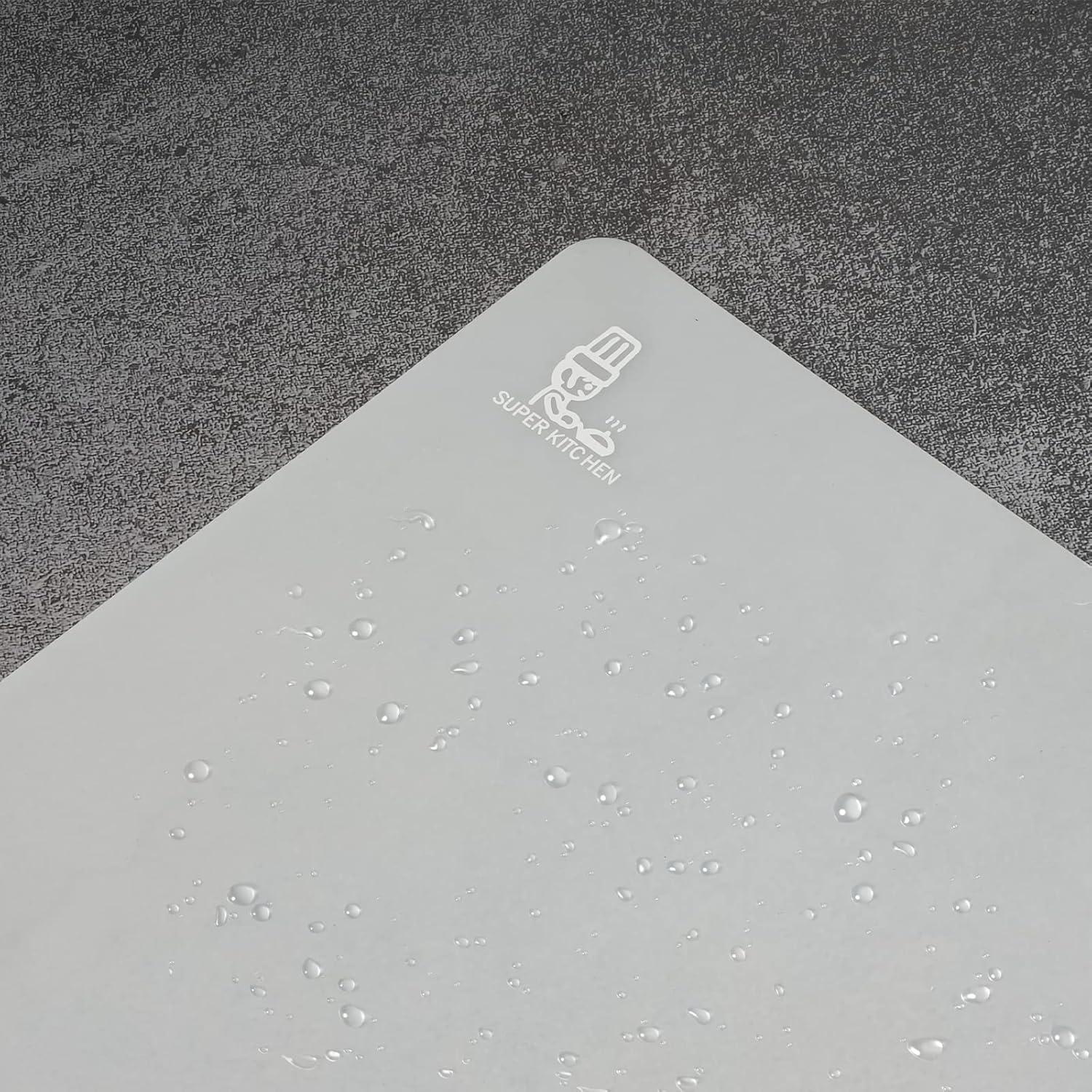 Juego de 2 Tapetes de Silicona Gruesa Folksy Super 71x50 cm