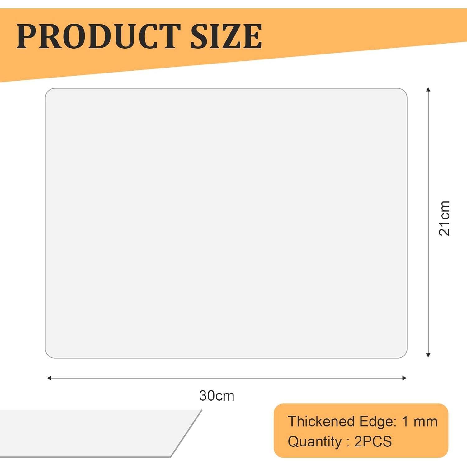 2 Alfombrillas de Silicona Antideslizantes Xthrotsenk 30x21cm