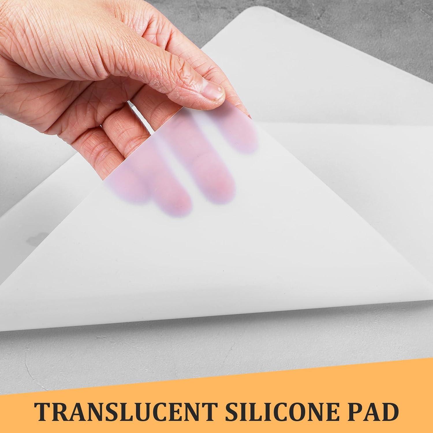 2 Alfombrillas de Silicona Antideslizantes Xthrotsenk 30x21cm