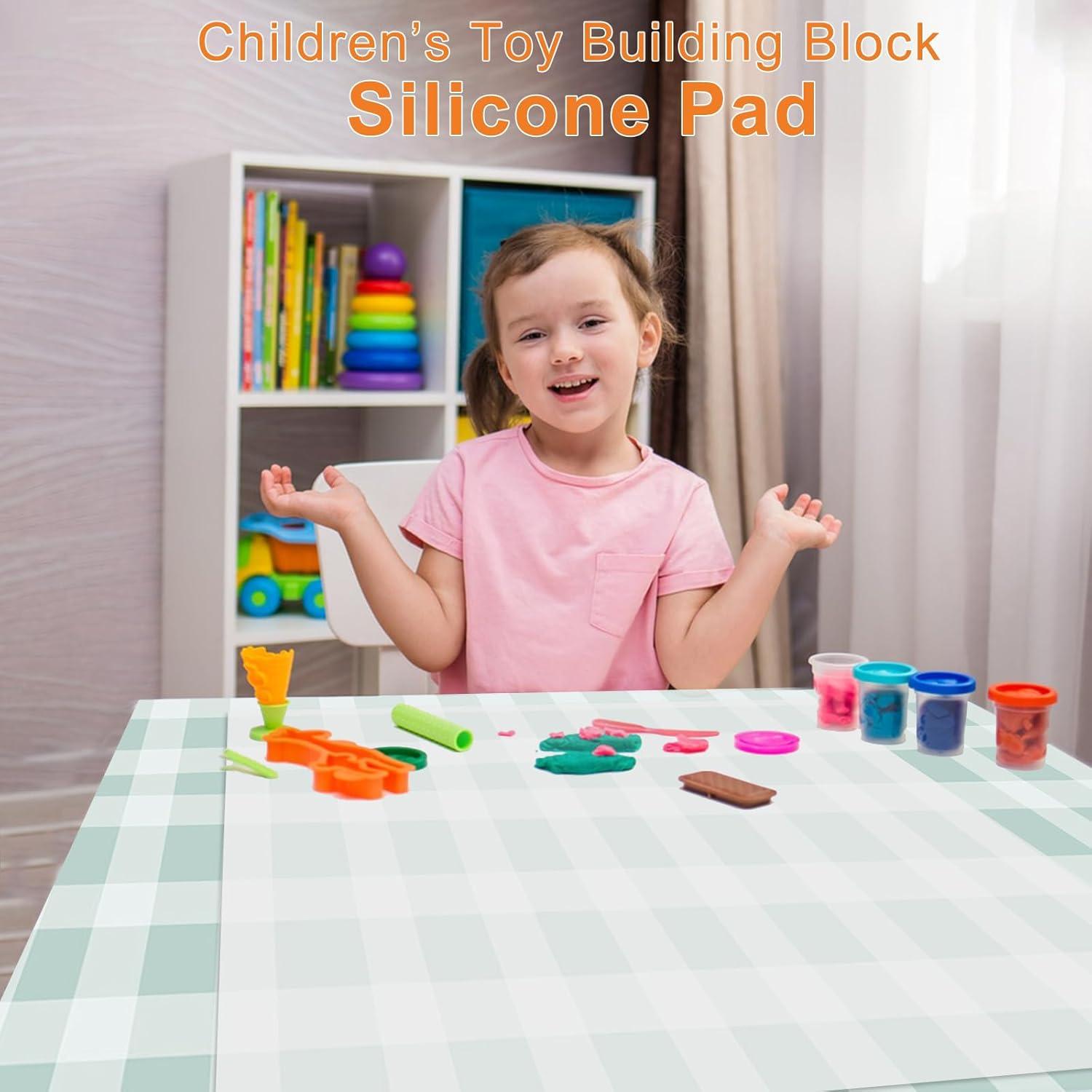 Paquete de 2 Tapetes de Silicona FMOACEN 91.44x60.96cm Antideslizantes