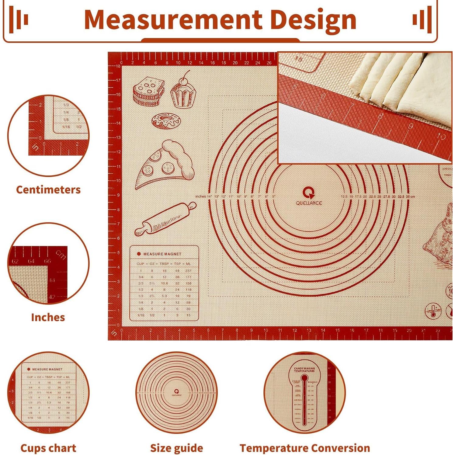 Alfombrilla de Silicona QUELLANCE 50x70 cm Antiadherente