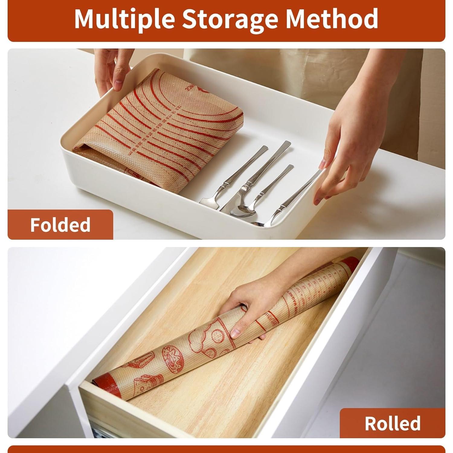 Alfombrilla de Silicona QUELLANCE 50x70 cm Antiadherente