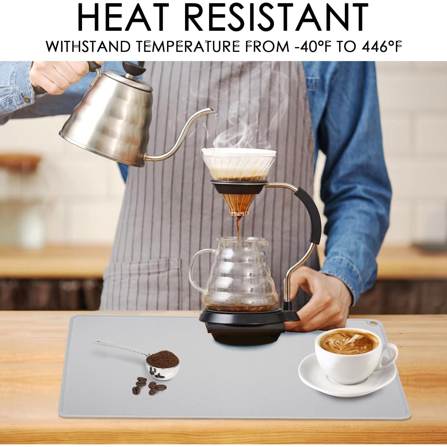 Alfombrilla de Silicona Antiadherente QPIX 50x40cm Gris