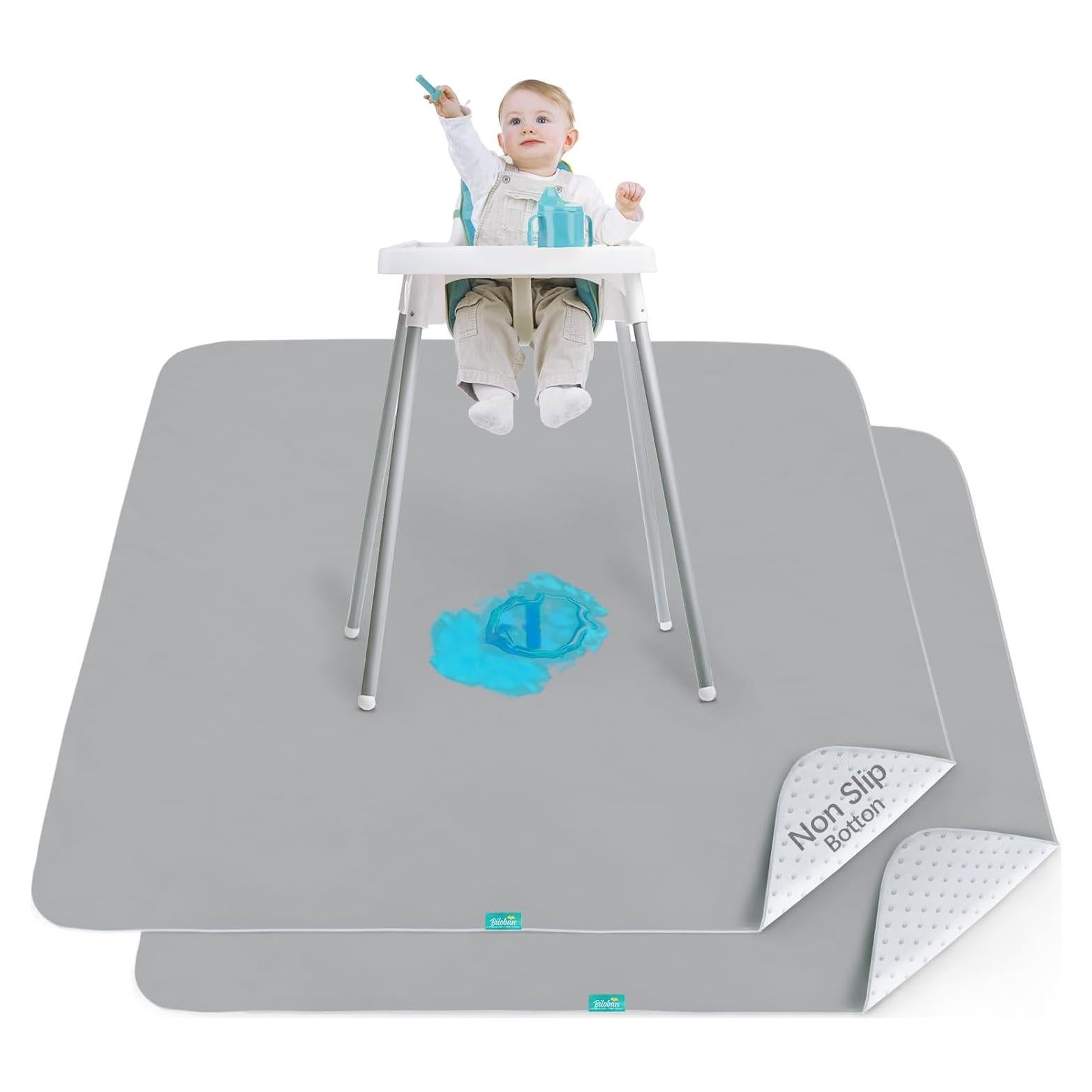 Splat Mat Biloban 2 Pack Tapete Antideslizante Impermeable 106x117cm