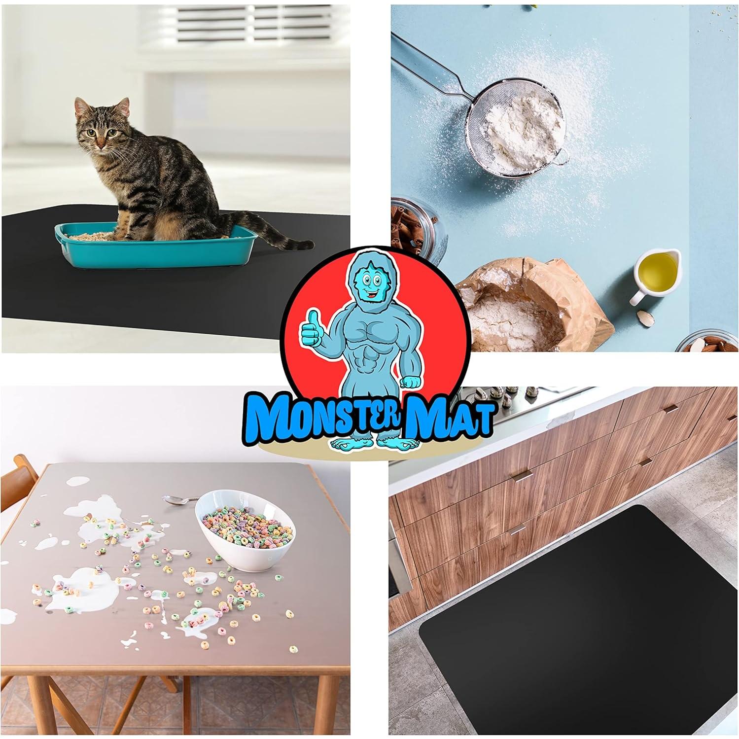 Alfombrilla de Silicona Extra Grande MonsterMat 121.92x91.44 cm