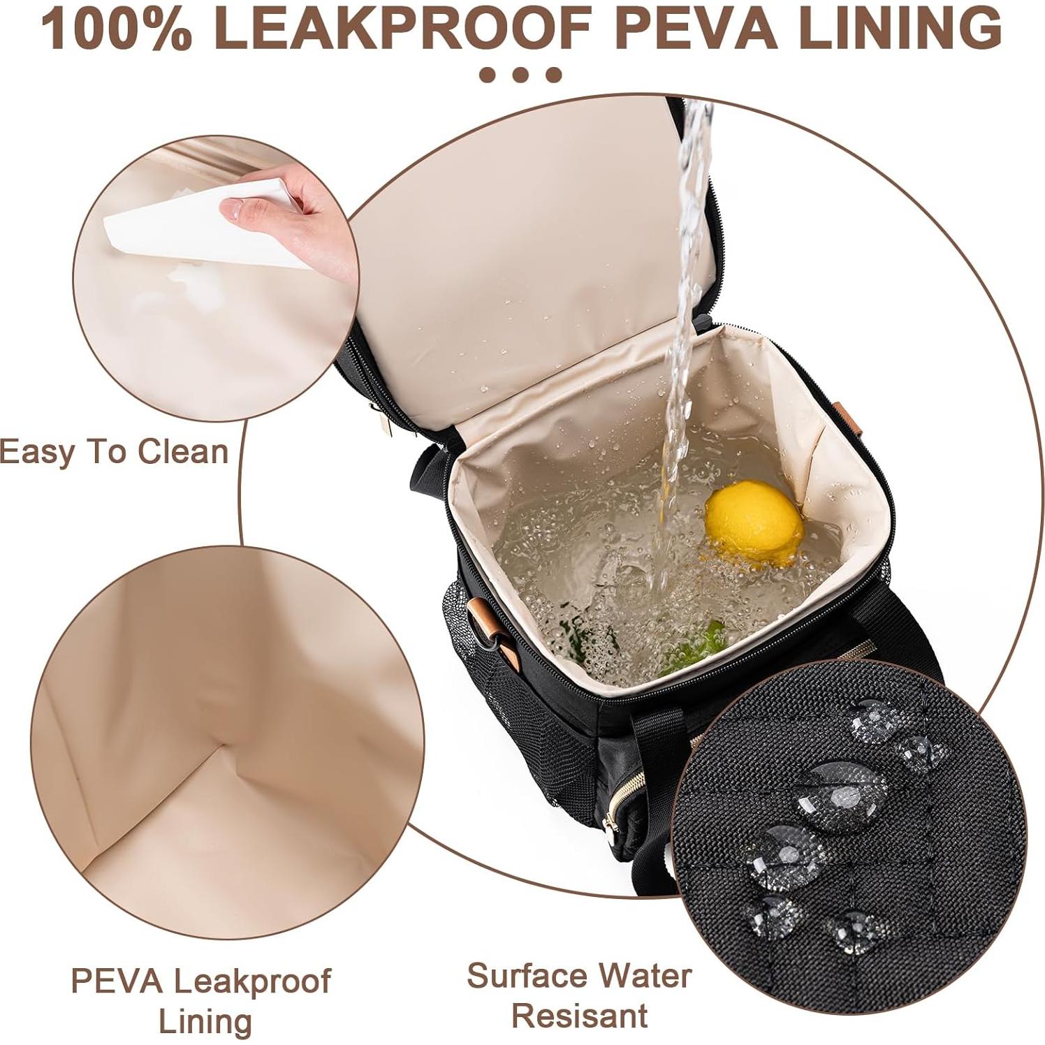 Bolsa de Enfriamiento de Leche Materna BABEYER 11.5L Negra