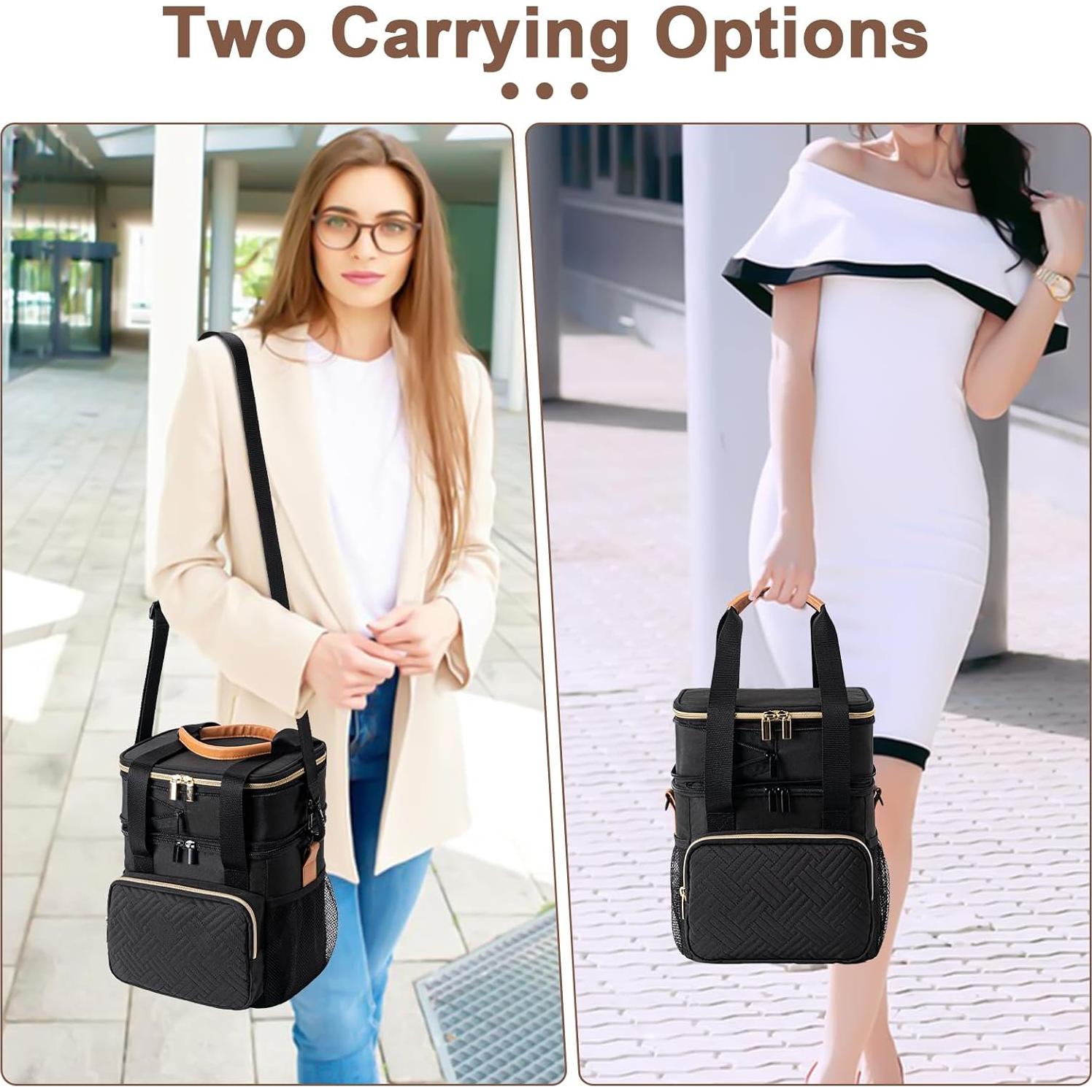 Bolsa de Enfriamiento de Leche Materna BABEYER 11.5L Negra