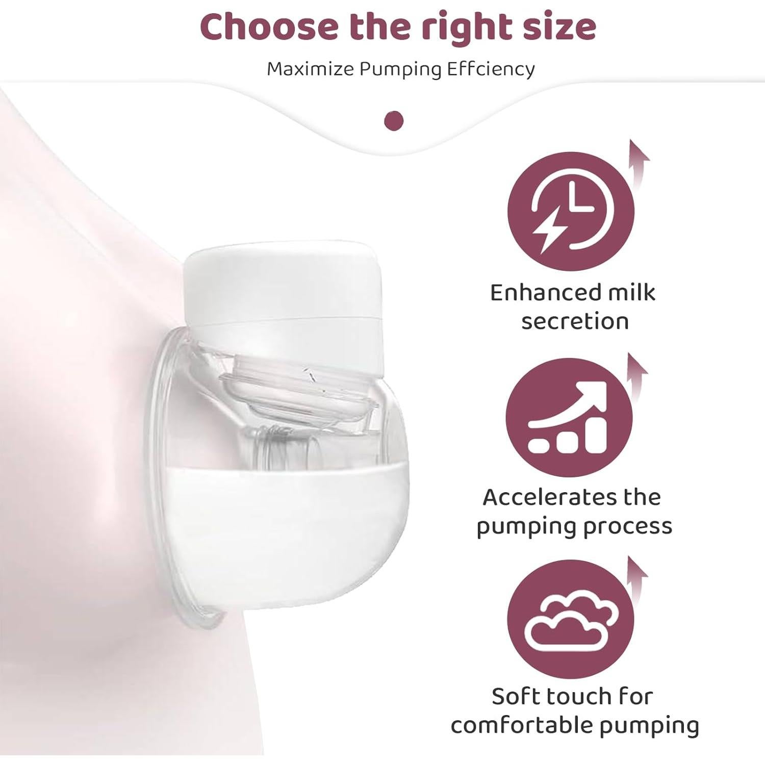 Kit de Lactancia Nursi Luna 10PCS Bridas y Bolsas 250ml