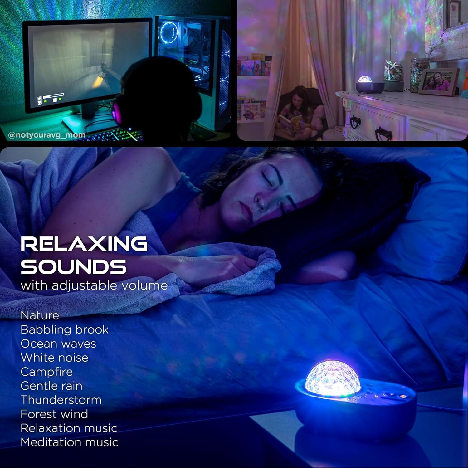 Proyector de Estrellas Enbrighten 65277 - Luz Nocturna Multicolor