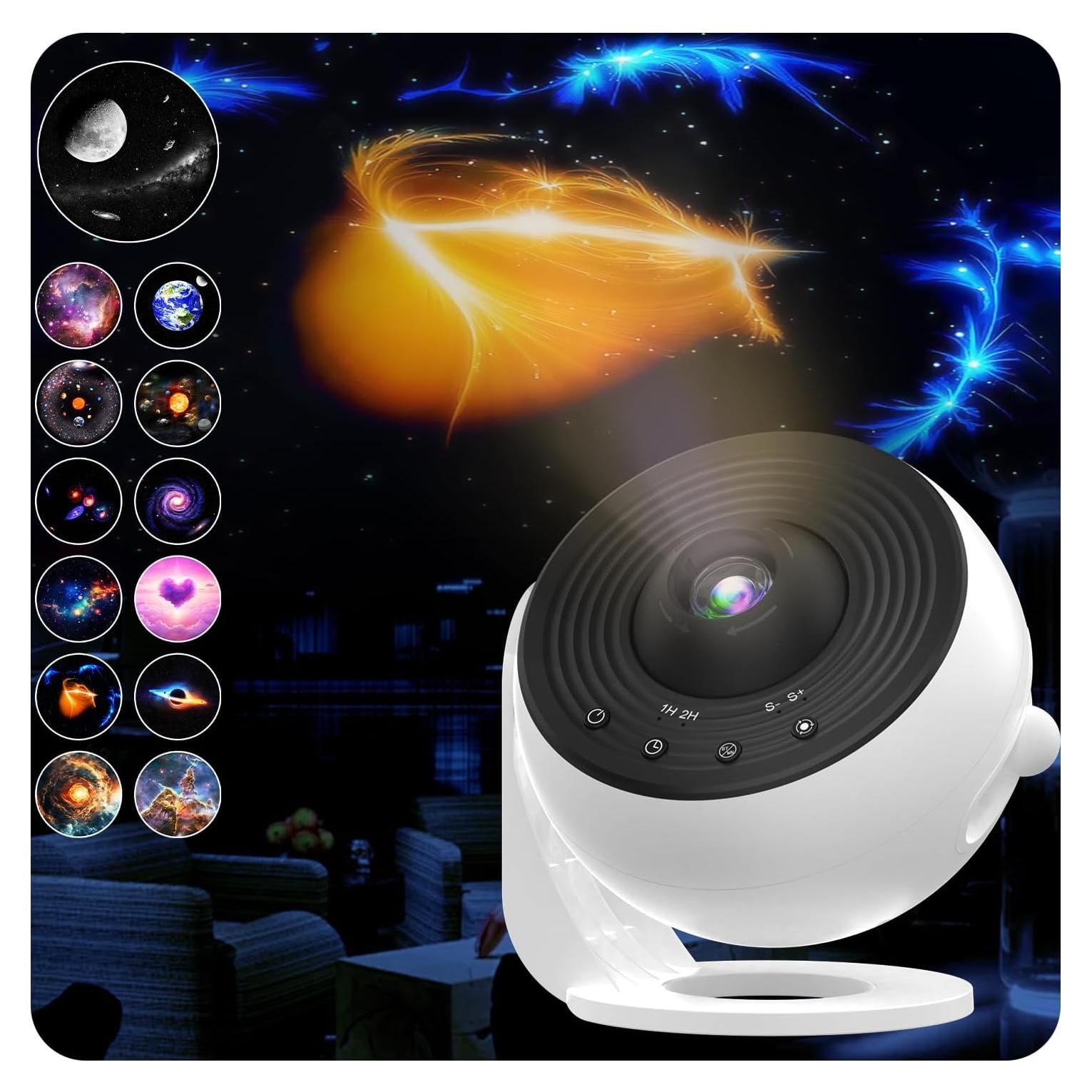Proyector Galáctico Pro Inmersivo 13 en 1 Luz Nocturna