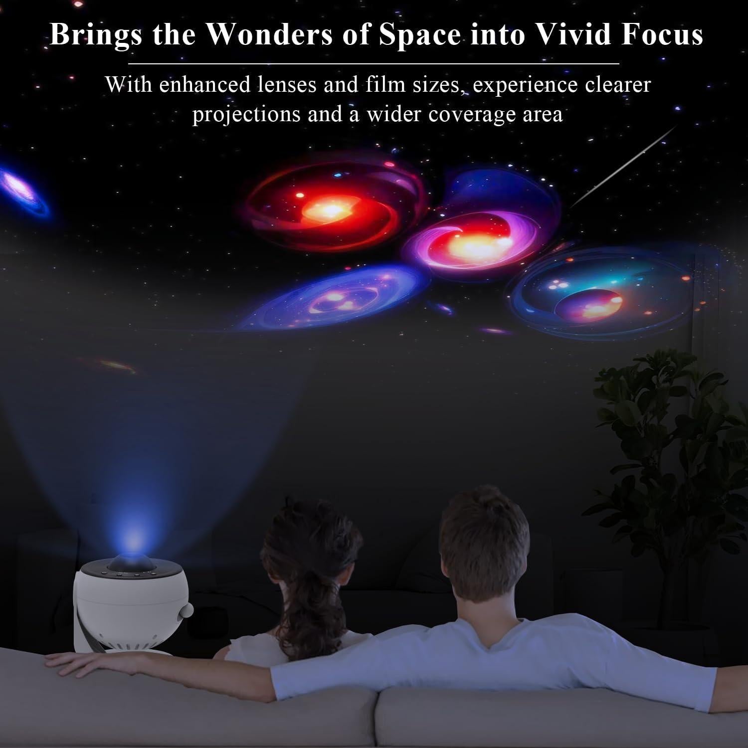 Proyector Galáctico Pro Inmersivo 13 en 1 Luz Nocturna