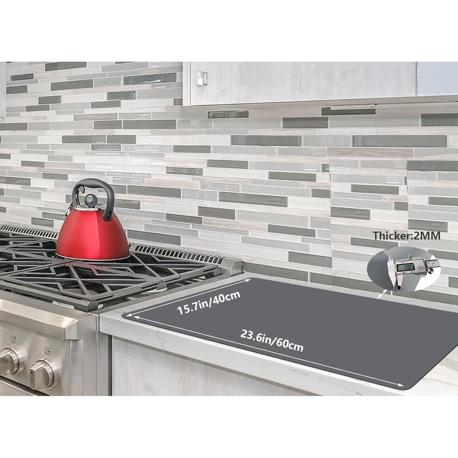 Alfombrilla de Silicona emolife 60x40cm Gruesa 2mm Antideslizante