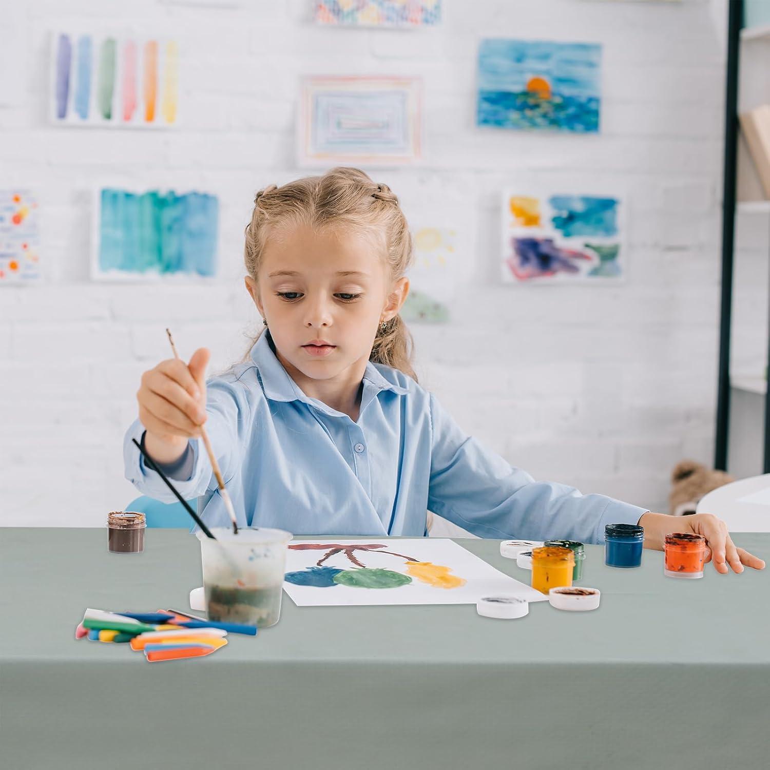 Alfombra Antideslizante Lavable CLCROBD 130 cm Gris para Bebés