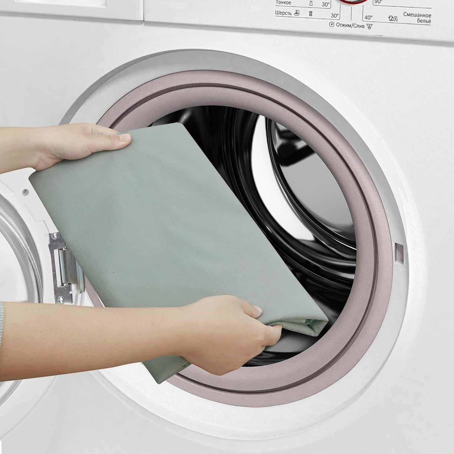 Alfombra Antideslizante Lavable CLCROBD 130 cm Gris para Bebés