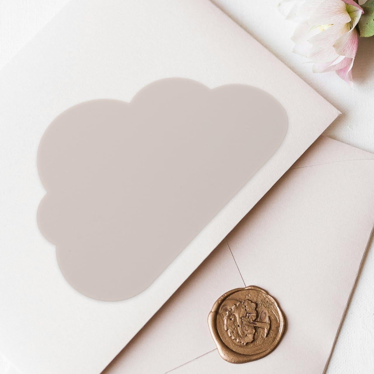 Almohadilla de Sello de Cera COHEALI Nube 13.78x9.19cm