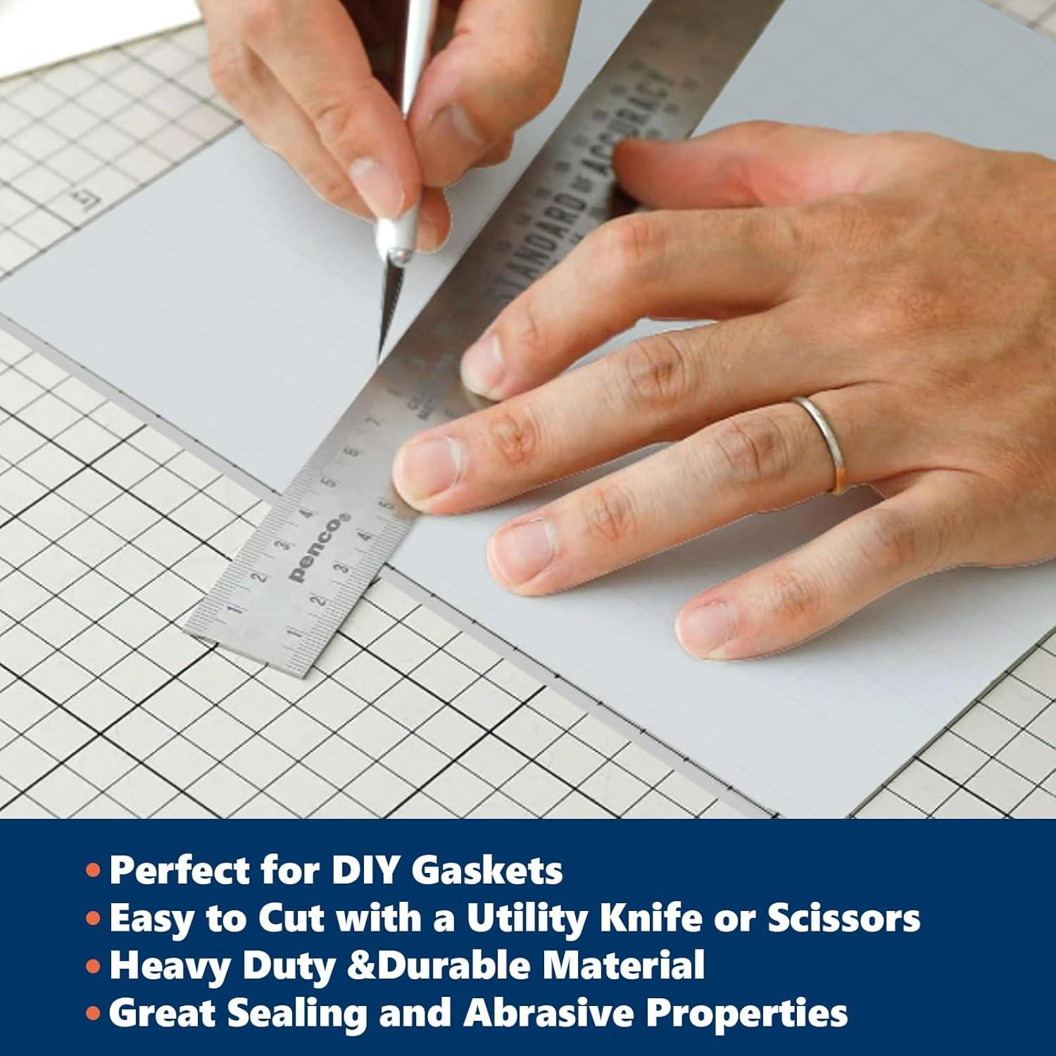 Hoja de Caucho de Silicona WochiTV 30.48x30.48 cm 0.32 cm Grosor