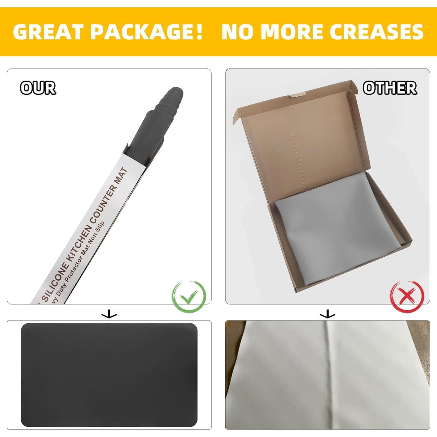 Alfombrilla de Silicona KVK 110x65cm Antideslizante Azul Pastel