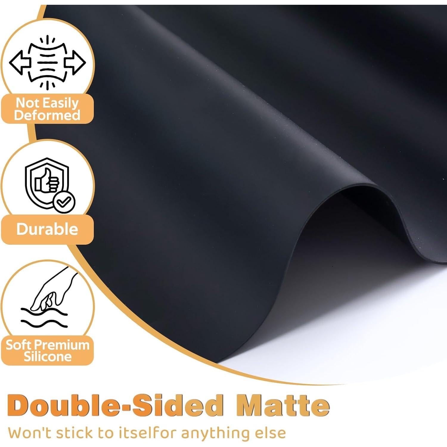 Alfombrilla de Silicona Grande Foepoge 125x40cm Resistente al Calor