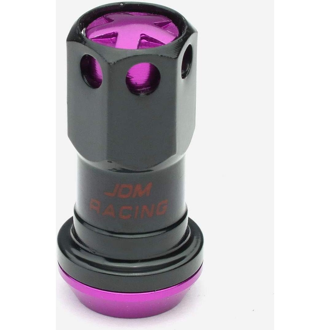 Tuercas de Rueda M12 x 1.25 DNA MOTORING 16 Pcs Morado