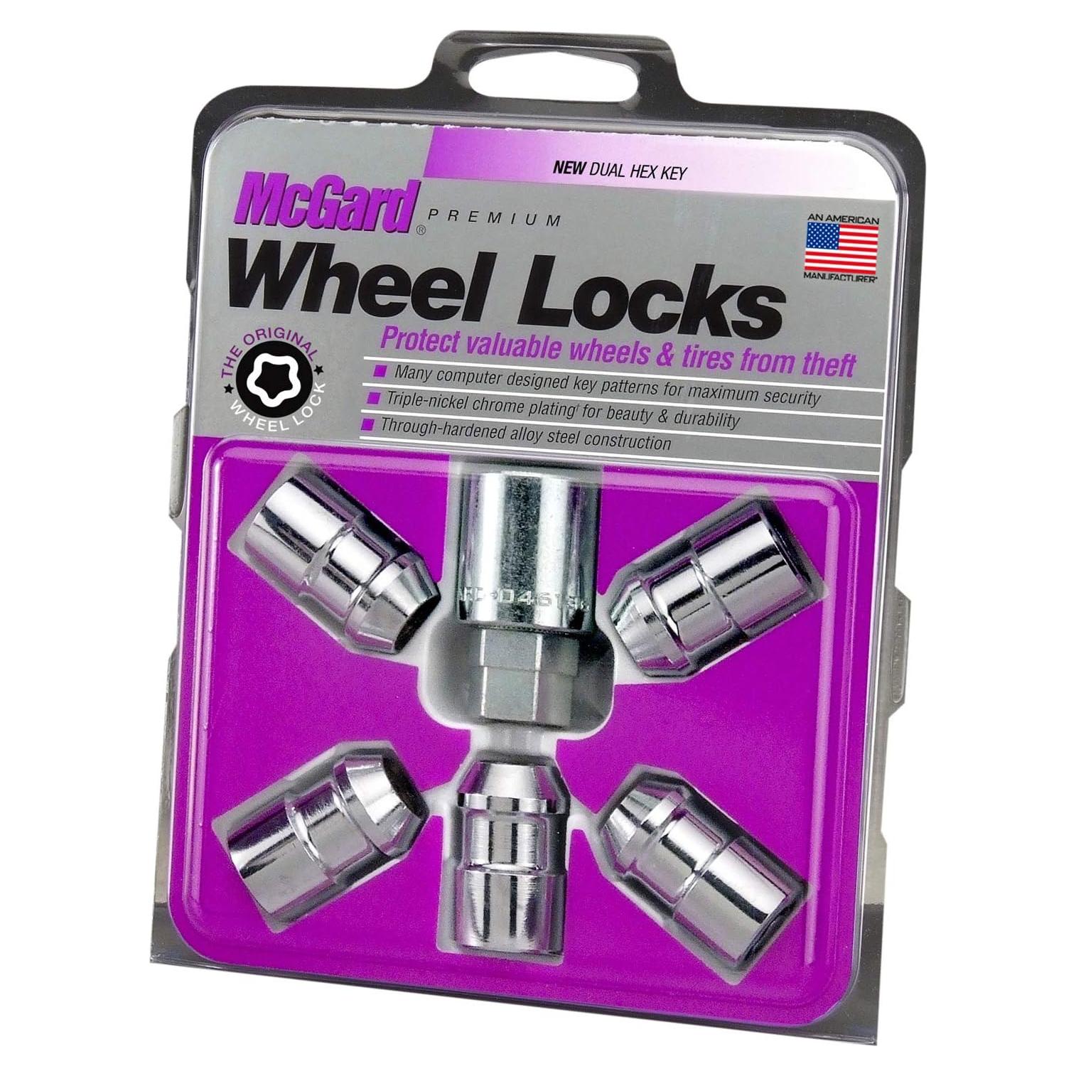 Cierre de Rueda McGard 24538 Cromado - Juego de 5 Unidades