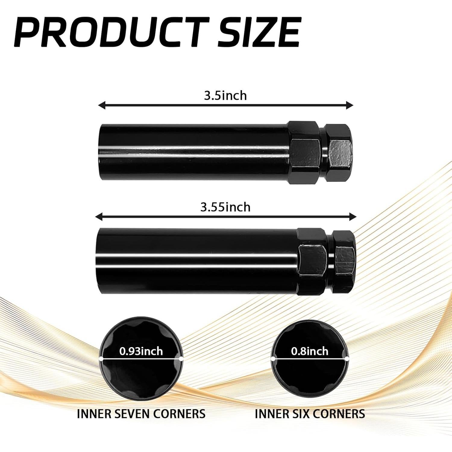 Llave de Tuerca 6 Puntas Grande SamWinGear 21mm 22mm Cromada