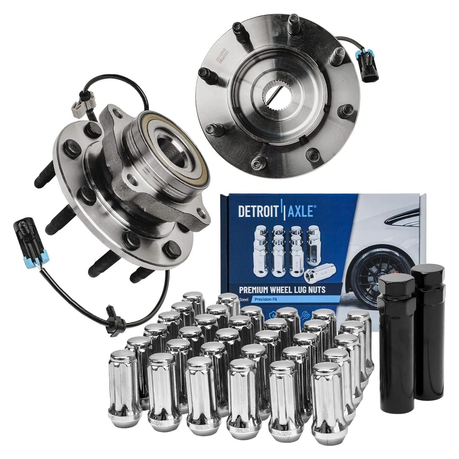 Kit de Rodamientos de Rueda Delantera Detroit Axle 4WD Chevy/GMC