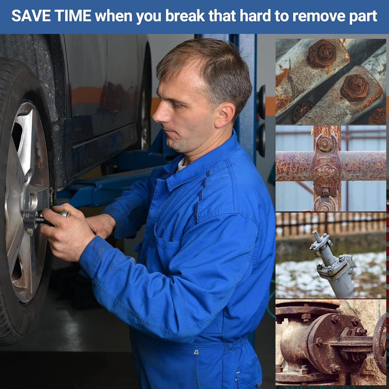 Juego de 13 Extractores de Tornillos MABLEVI - Acero de Cromo Molibdeno