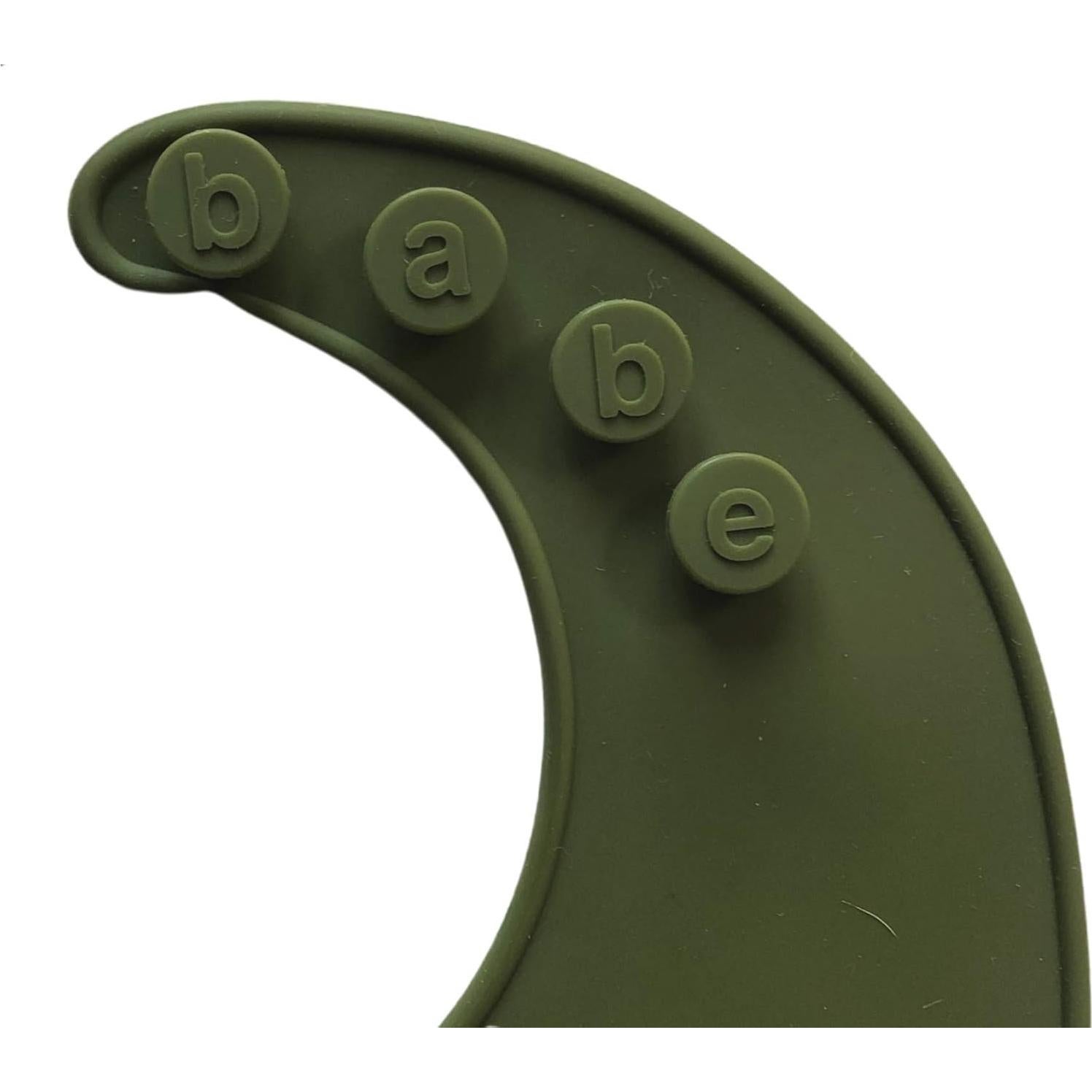 Babero de Silicona Denver James Ajustable Impermeable