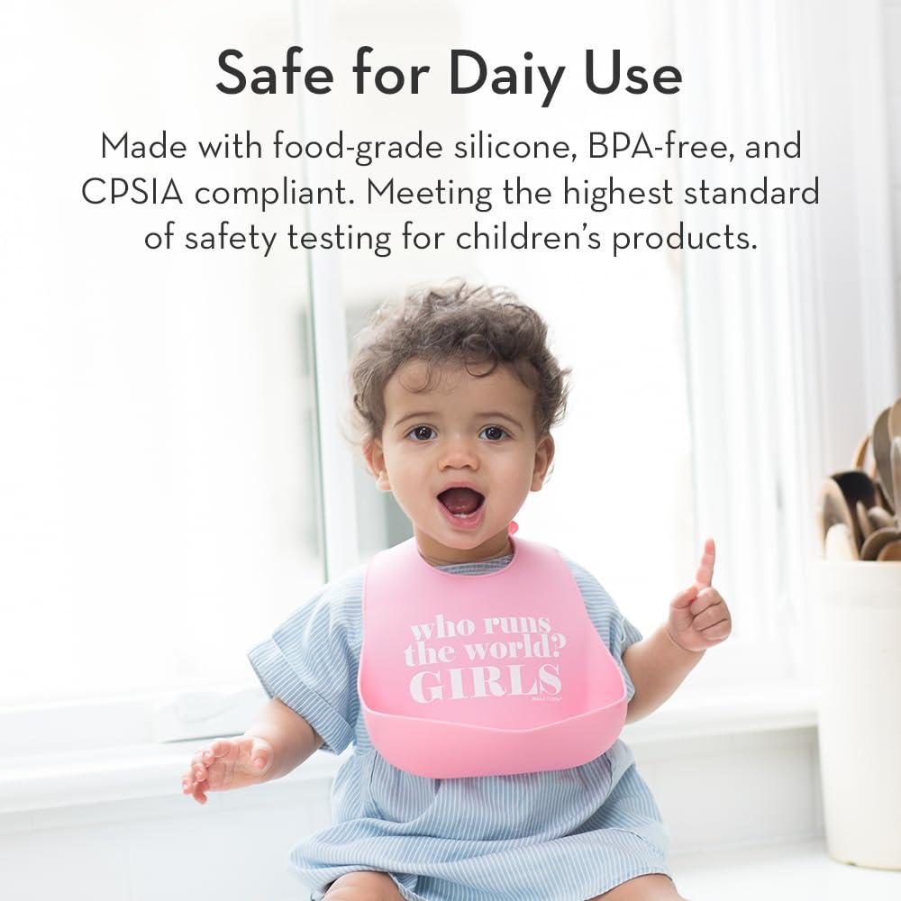 Babero de Silicona Bella Tunno Monstruo de Comida 100% BPA Free