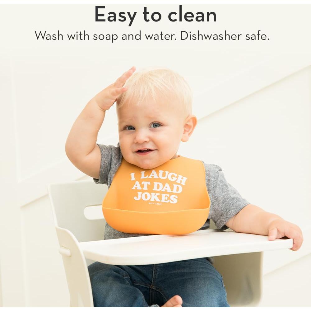 Babero de Silicona Bella Tunno Monstruo de Comida 100% BPA Free