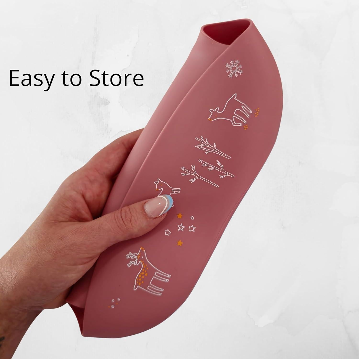 Baberos de Silicona Melikey - 3 Unidades, Ajustables y Lavables