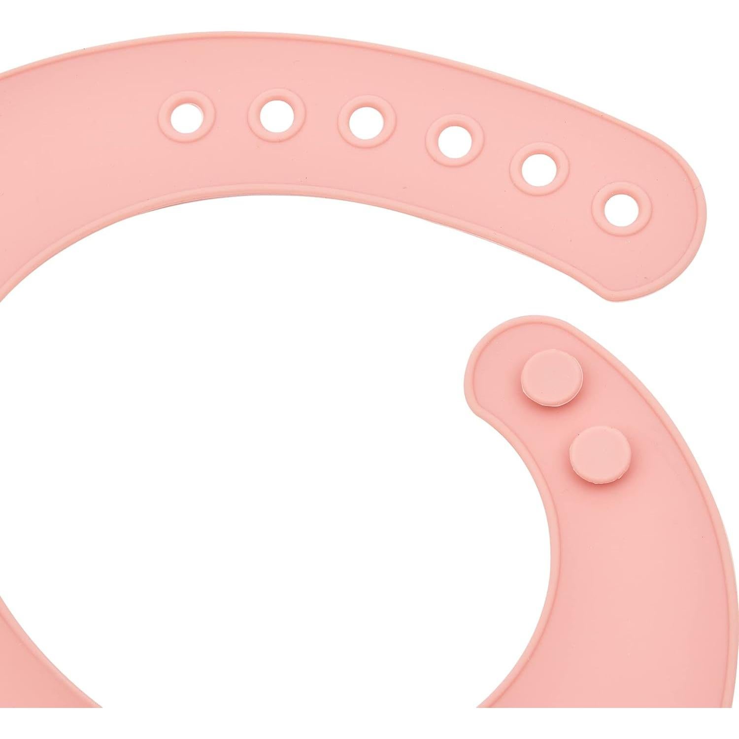 Babero de Silicona Impermeable para Bebés con Cubeta - Dorado