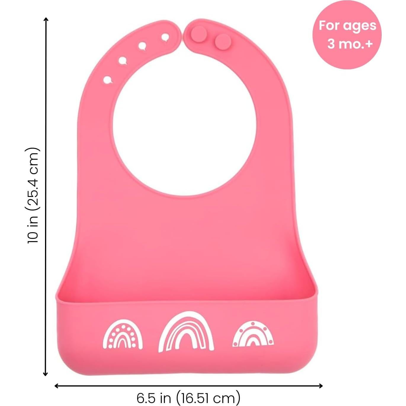 Babero de Silicona Bella Tunno Little Bites - Libre de BPA