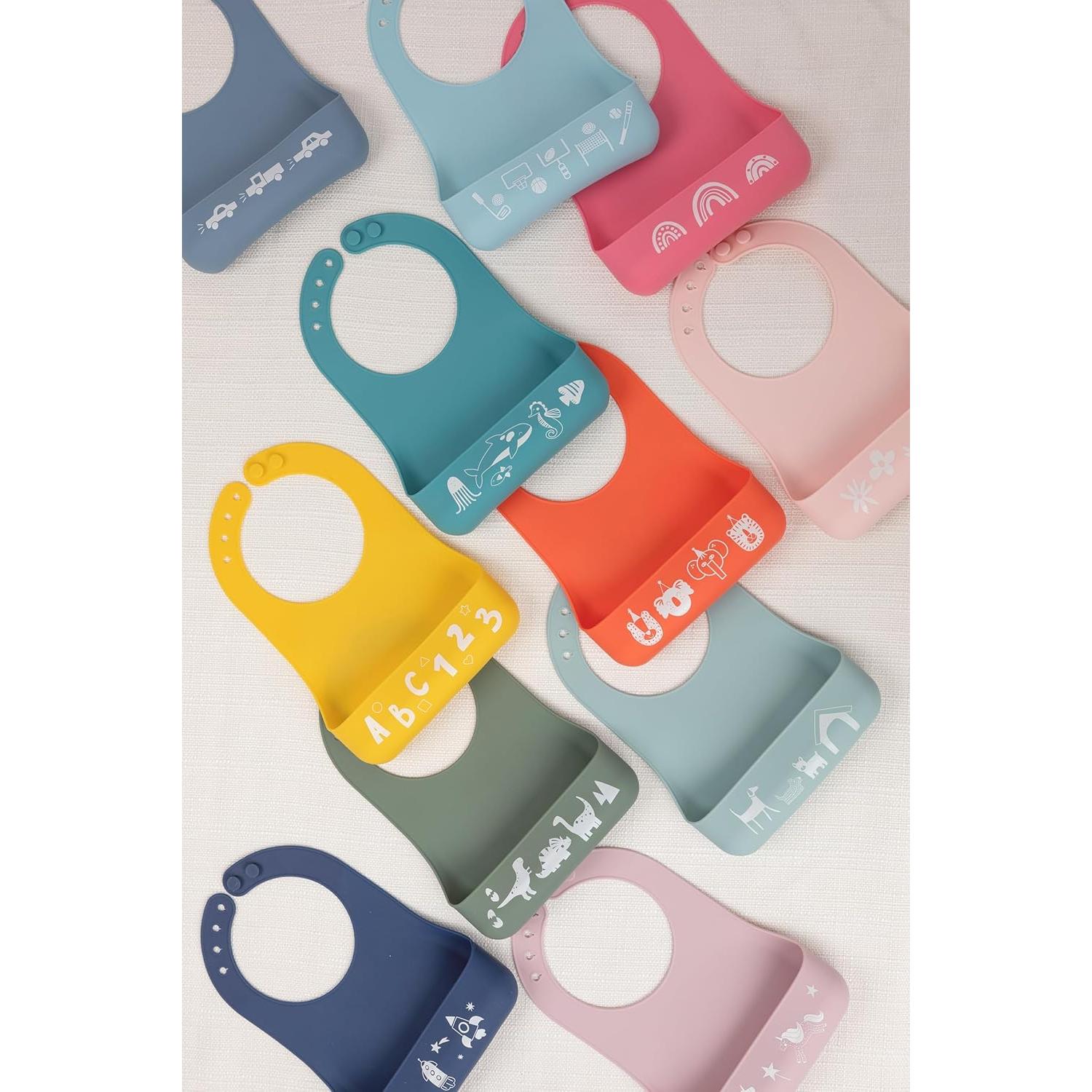 Babero de Silicona Bella Tunno Little Bites - Libre de BPA