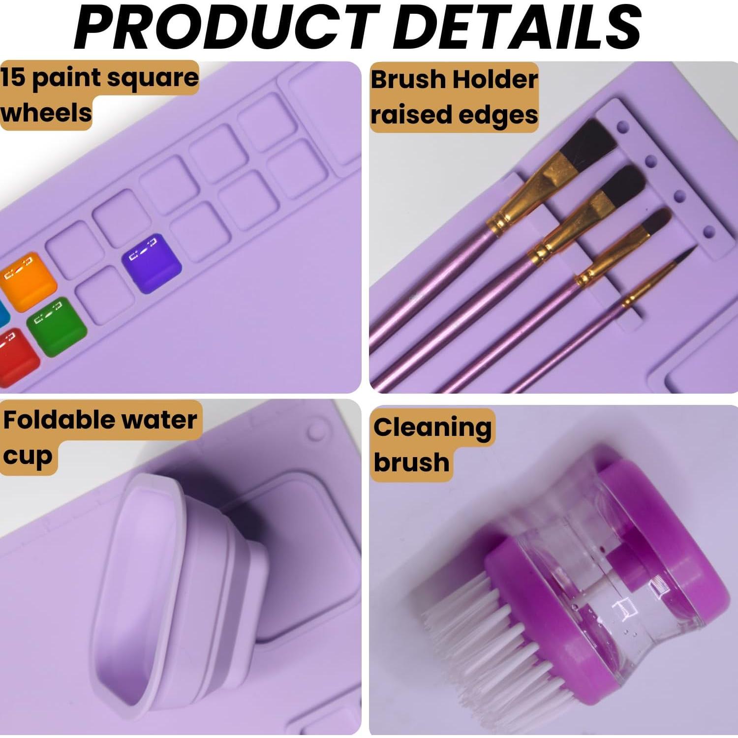 Alfombrilla de Pintura de Silicona QualiProd 50.8x40.6cm