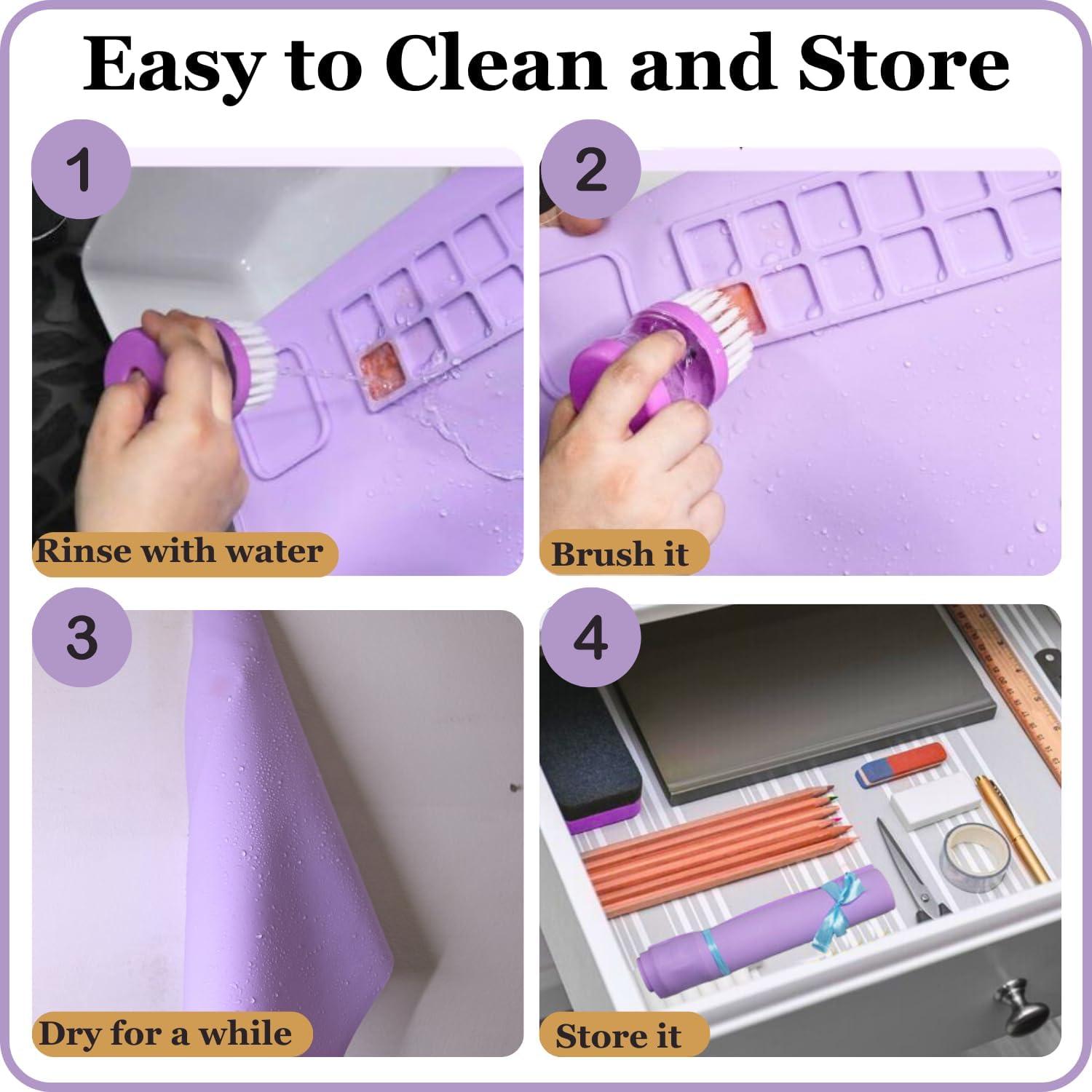 Alfombrilla de Pintura de Silicona QualiProd 50.8x40.6cm