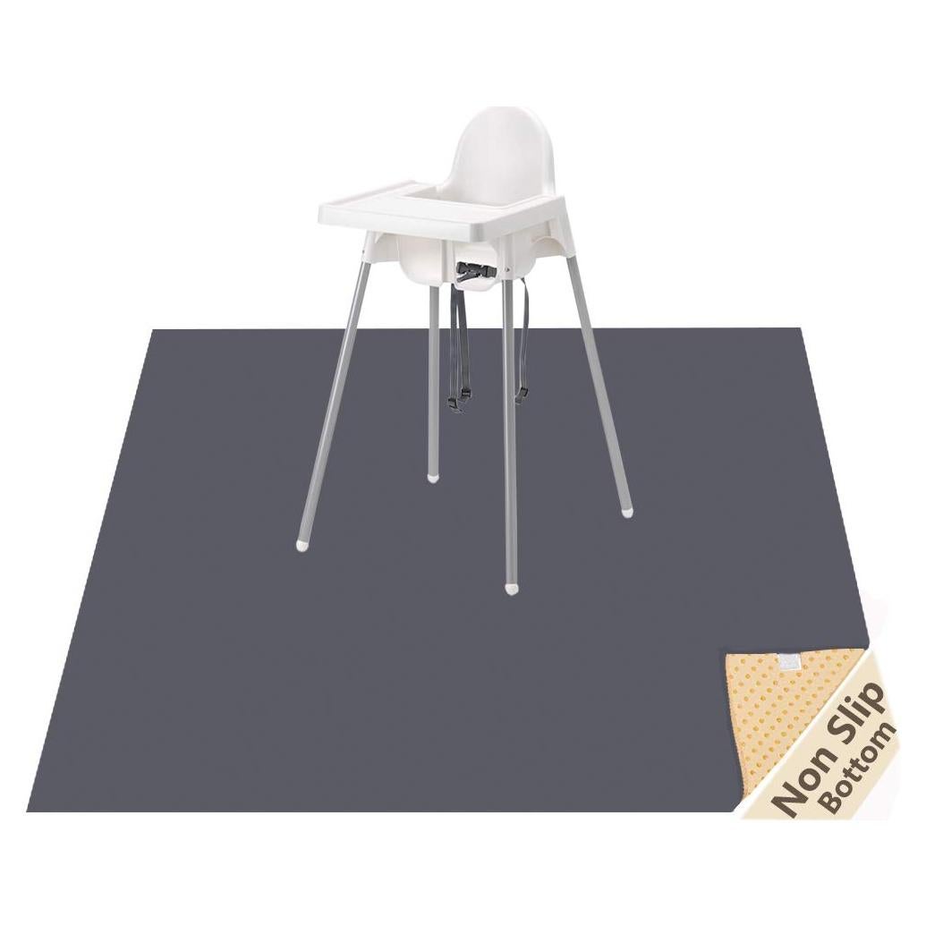 Tapete Antideslizante Lavable 130x130cm WOMUMON Gris